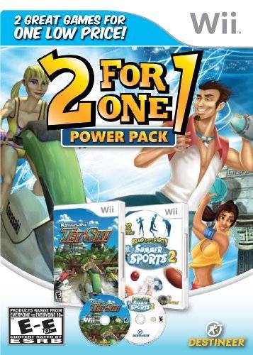 Paquete de energía 2 por 1: Kawasaki Jet Ski/Deportes de verano (Wii)
