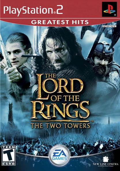 J2Games.com | Lord of the Rings Two Towers (Greatest Hits) (Playstation 2) (Pre-Played - CIB - Good).