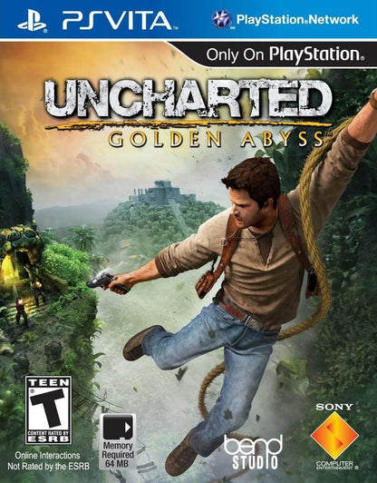 J2Games.com | Uncharted: Golden Abyss (PlayStation Vita) (Complete - Very Good).
