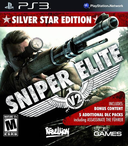 J2Games.com | Sniper Elite V2 Silver Star Edition (Playstation 3) (Pre-Played - CIB - Good).
