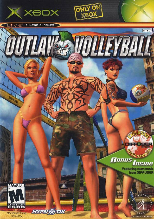 J2Games.com | Outlaw Volleyball (Xbox) (Pre-Played - CIB - Good).