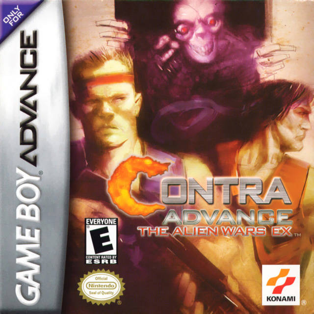 Contra Advance: The Alien Wars EX (Gameboy Advance)
