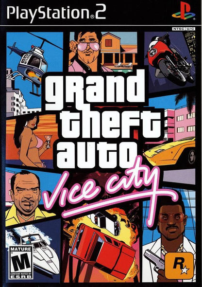 J2Games.com | Grand Theft Auto Vice City (Playstation 2) (Pre-Played - Game Only).
