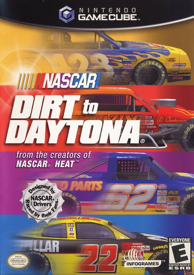 J2Games.com | NASCAR Dirt to Daytona (Gamecube) (Pre-Played - CIB - Good).