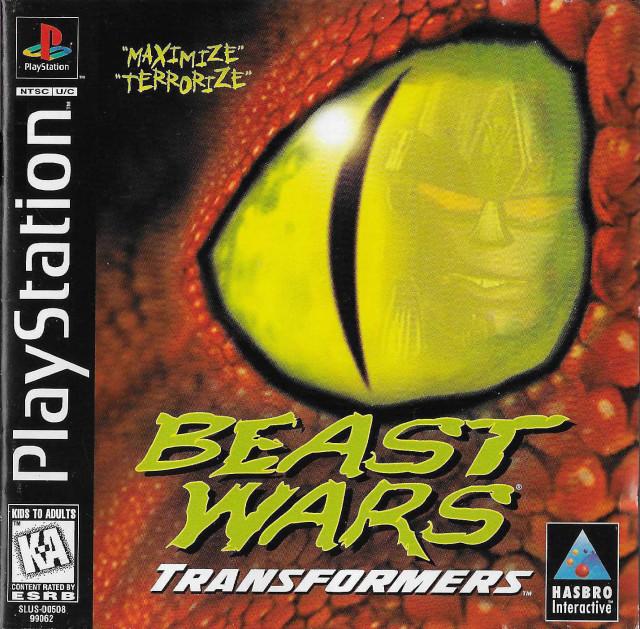 J2Games.com | Beast Wars Transformers (Playstation) (Complete - Very Good).