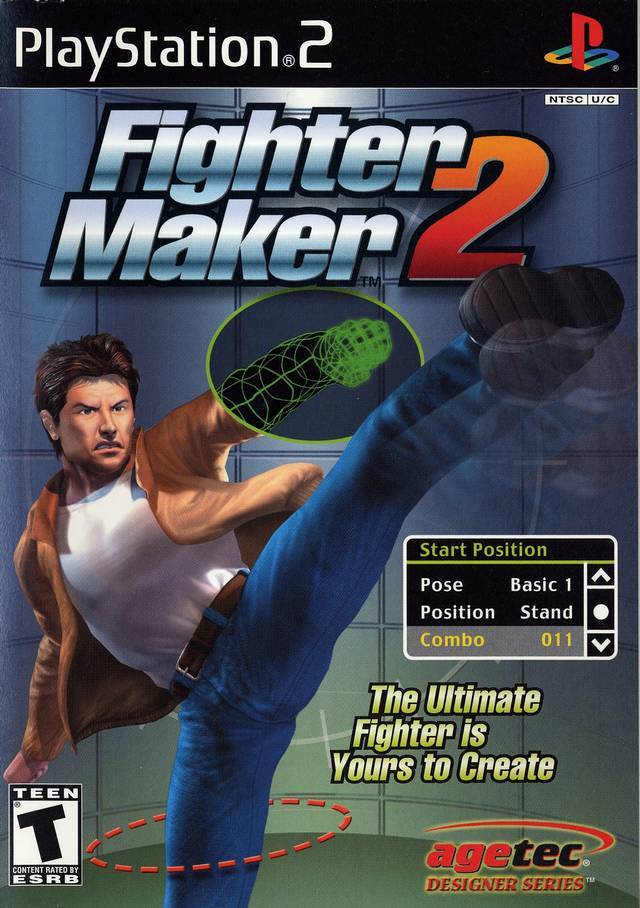 J2Games.com | Fighter Maker 2 (Playstation 2) (Pre-Played - CIB - Good).