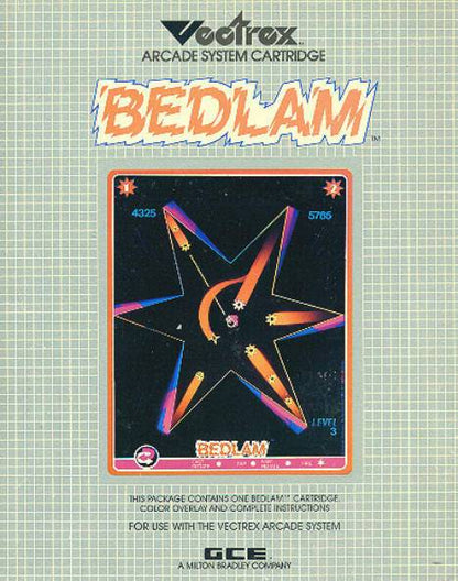 J2Games.com | Bedlam (Vectrex) (Pre-Played - CIB - Very Good).