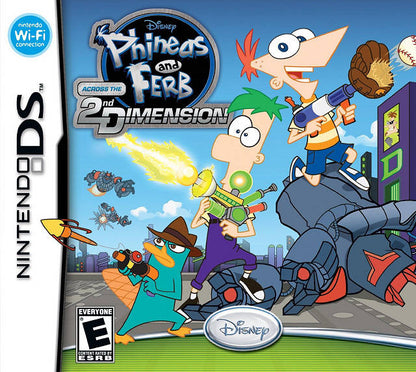 Phineas and Ferb: Across the 2nd Dimension (Nintendo DS)