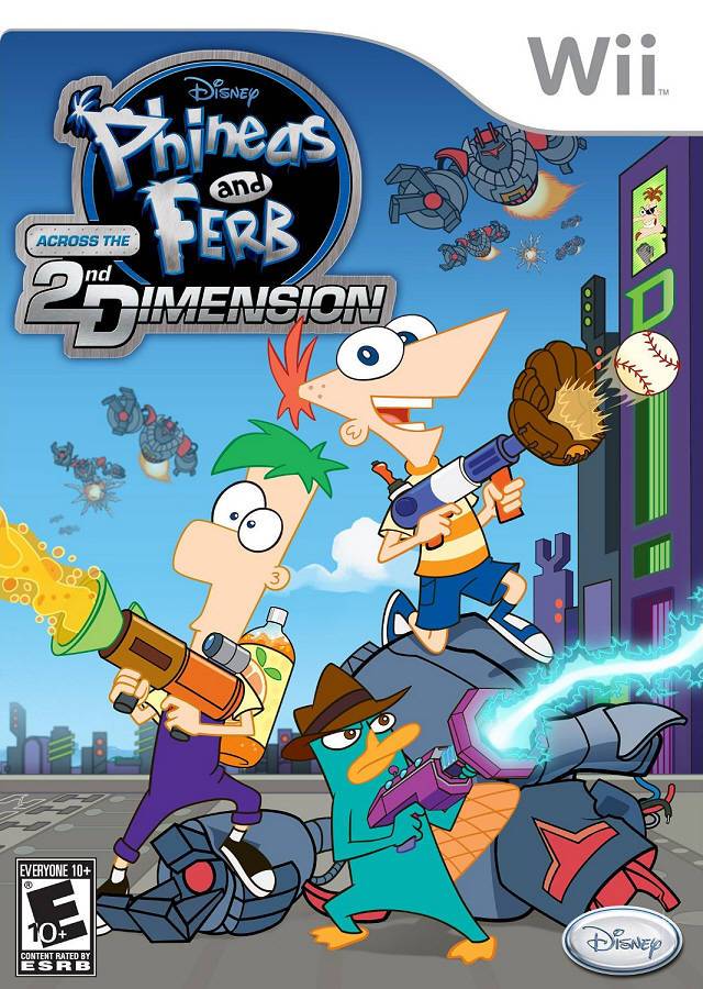 J2Games.com | Phineas and Ferb: Across the Second Dimension (Wii) (Pre-Played - Game Only).