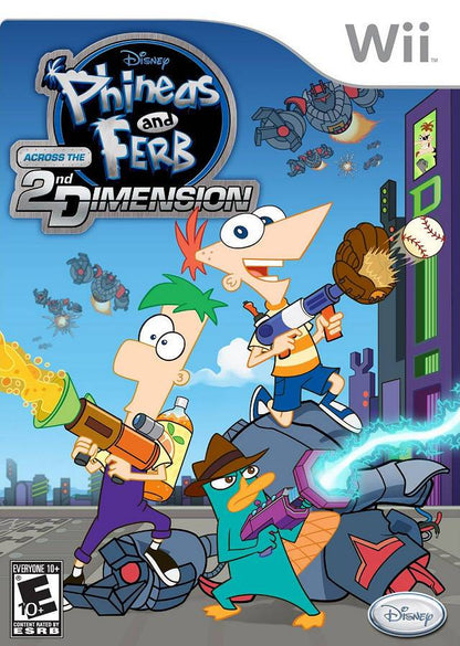 J2Games.com | Phineas and Ferb: Across the Second Dimension (Wii) (Pre-Played - Game Only).