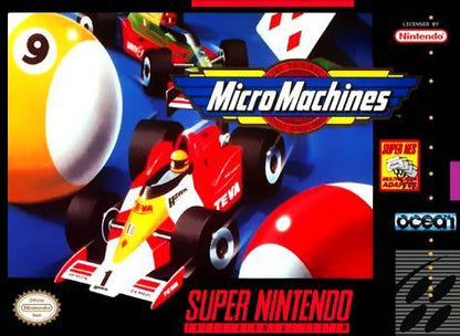 J2Games.com | Micro Machines (Super Nintendo) (Pre-Played - Game Only).