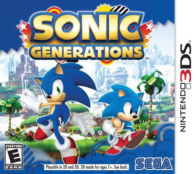 J2Games.com | Sonic Generations (Nintendo 3DS) (Complete - Very Good).
