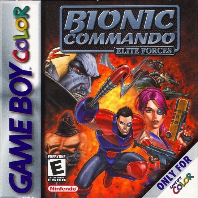 Bionic Commando Elite Forces (Gameboy Color)