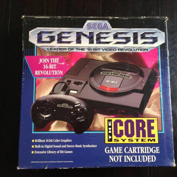 J2Games.com | Sega Genesis Model 1 Core System With Box (Sega Genesis) (Pre-Played - See Details).