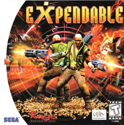 J2Games.com | Expendable (Sega Dreamcast) (Complete - Very Good).