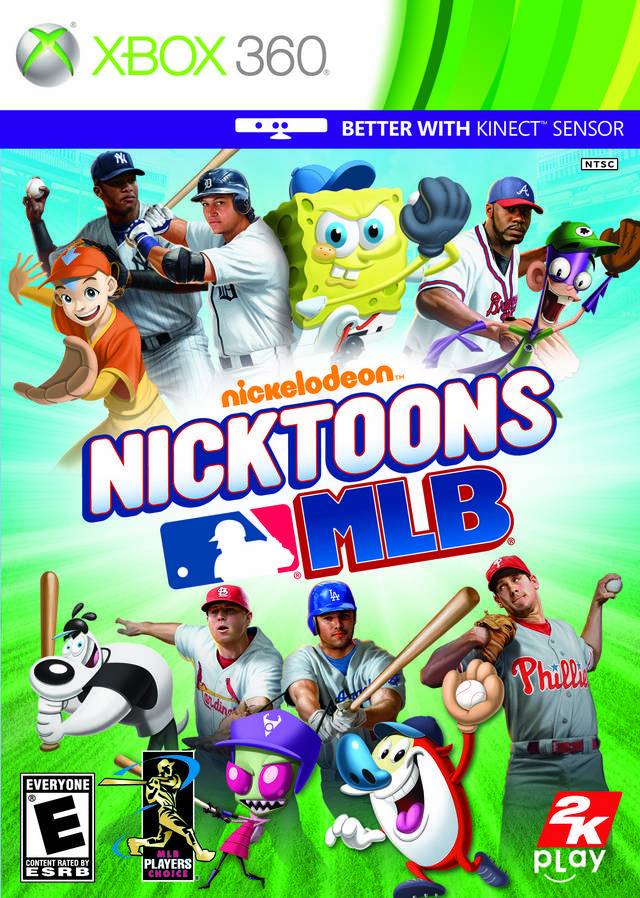 J2Games.com | Nicktoons MLB (Xbox 360) (Pre-Played - CIB - Good).