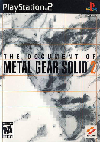 Document of Metal Gear Solid 2 (Playstation 2)