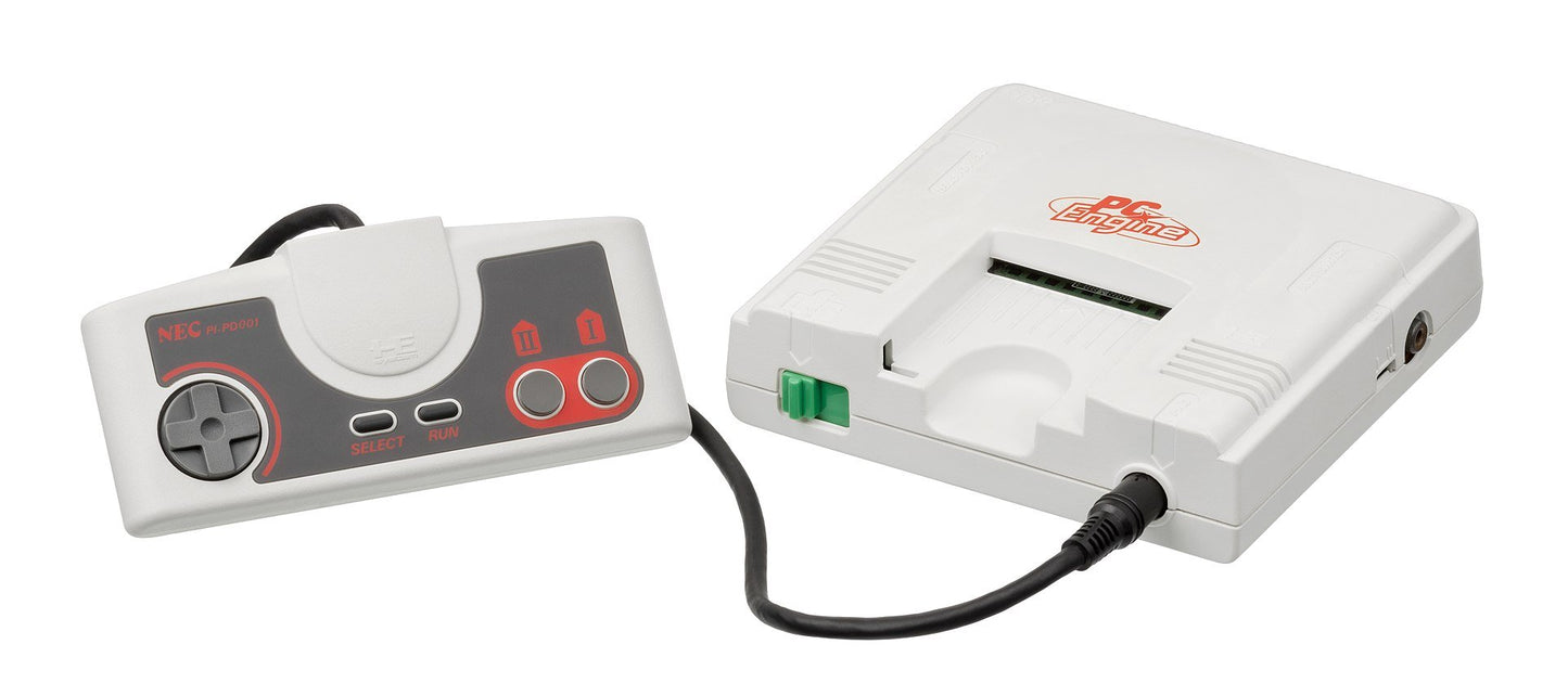 J2Games.com | NEC PC Engine Game Console with AV Booster and 5 Game Bundle (PC Engine) (Pre-Played - Game System).