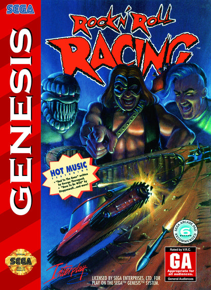 Rock 'n Roll Racing (Sega Genesis)
