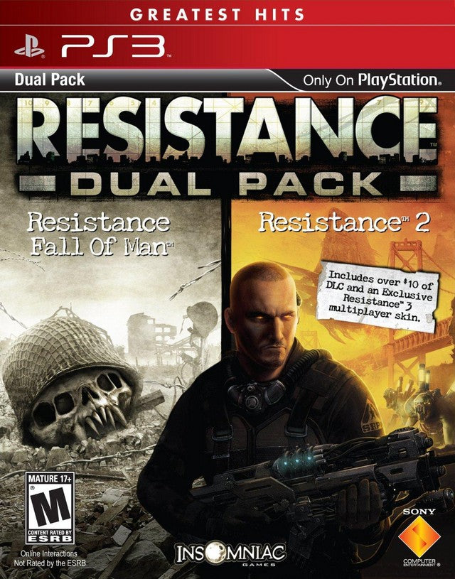 Paquete doble Resistance Greatest Hits (Playstation 3)
