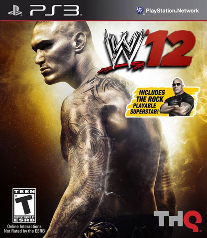 J2Games.com | WWE '12 (Playstation 3) (Pre-Played - Game Only).