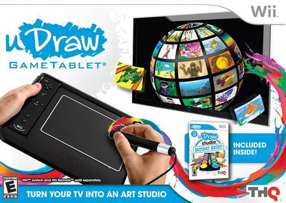 J2Games.com | uDraw Gametablet w/uDraw Studio: Instant Artist (Wii) (Pre-Played - CIB - Good).