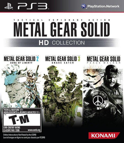 J2Games.com | Metal Gear Solid HD Collection (Playstation 3) (Pre-Played - CIB - Good).