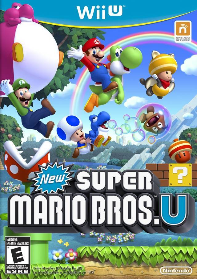 J2Games.com | New Super Mario Bros U (WiiU) (Pre-Played - CIB - Good).