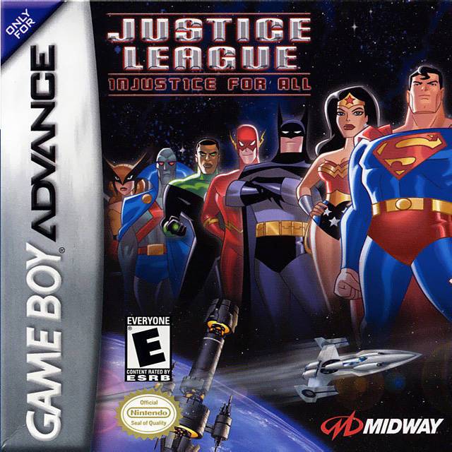 J2Games.com | Justice League Injustice for All (Gameboy Advance) (Pre-Played - Game Only).
