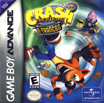 J2Games.com | Crash Bandicoot 2 N-tranced (Gameboy Advance) (Pre-Played - Game Only).