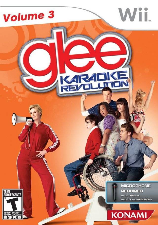 J2Games.com | Karaoke Revolution Glee Vol 3 Bundle (Wii) (Pre-Played - CIB - Good).