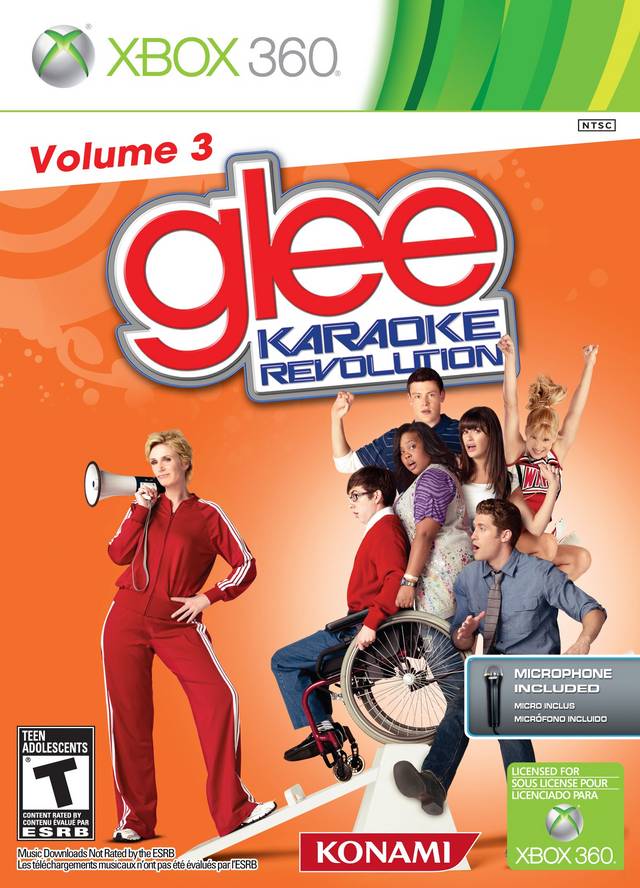 Karaoke Revolution Glee: Volume 3 Bundle (Xbox 360)