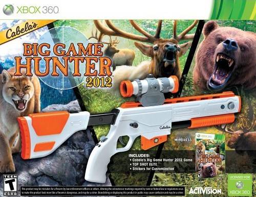 Cabela's Big Game Hunter 2012 con pistola (Xbox 360)