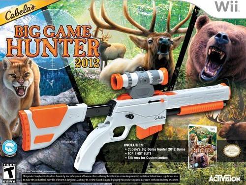 Cabela's Big Game Hunter 2012 con pistola (Wii)