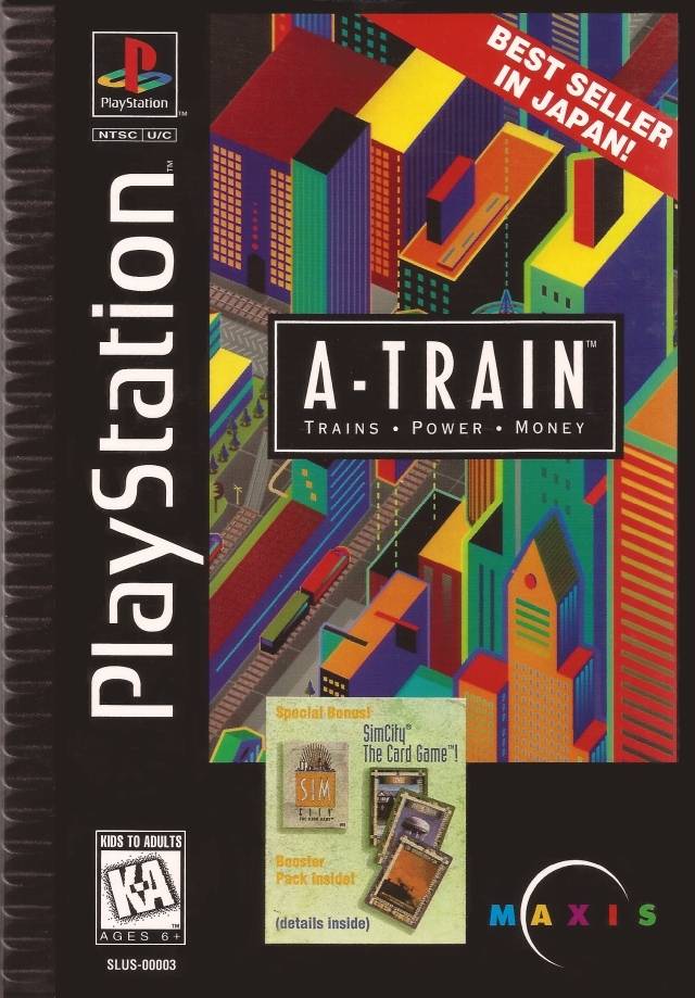 J2Games.com | A-Train (Playstation) (Pre-Played - CIB - Good).