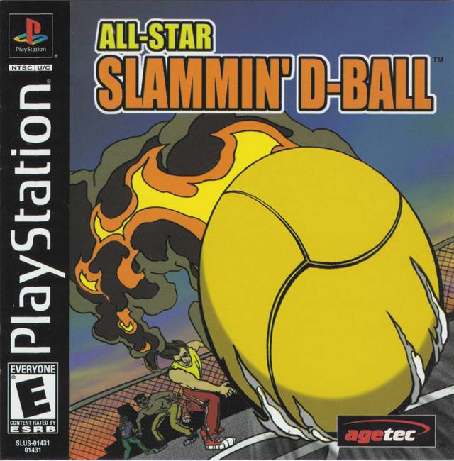 J2Games.com | All-Star Slammin D-Ball (Playstation) (Pre-Played).