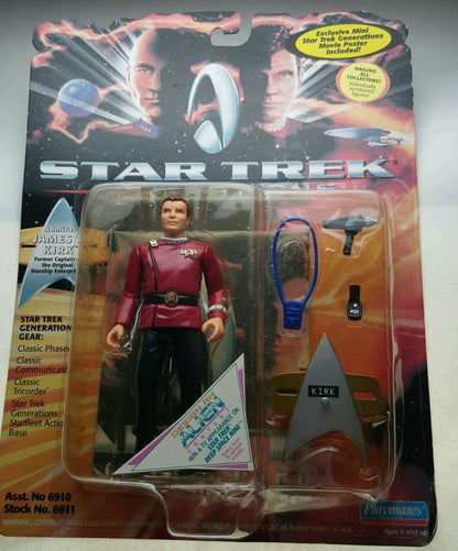J2Games.com | Star Trek Generations Admiral James T Kirk (Playmates) (Brand New).