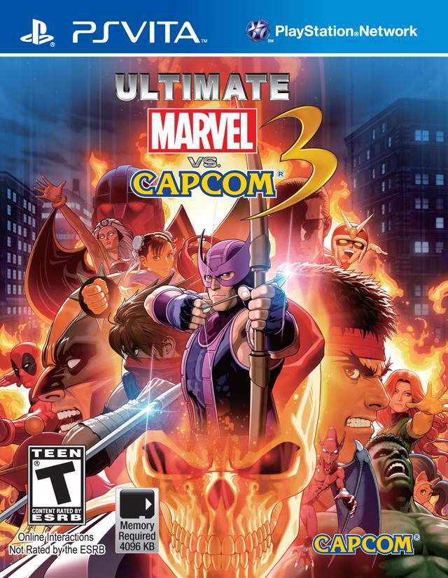 J2Games.com | Ultimate Marvel Vs Capcom 3 (PlayStation Vita) (Pre-Played).