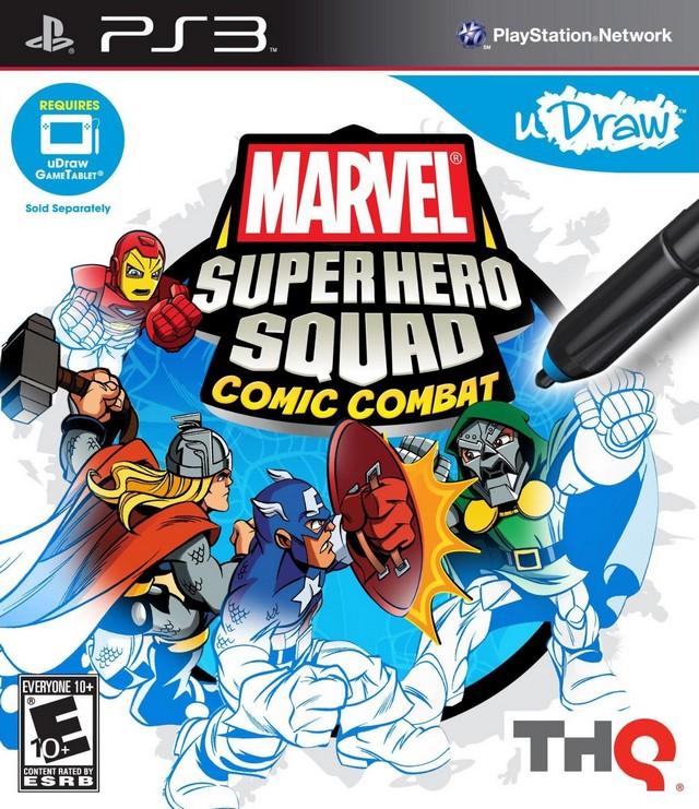 J2Games.com | uDraw Marvel Super Hero Squad: Comic Combat (Playstation 3) (Pre-Played - CIB - Good).