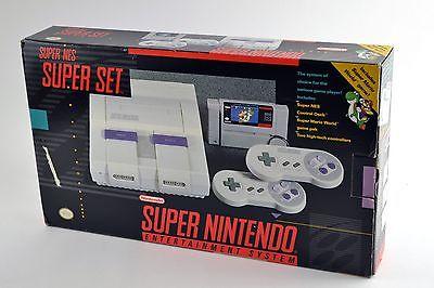 J2Games.com | Super Nintendo Super Set (Super Nintendo) (Pre-Played - CIB - Good).