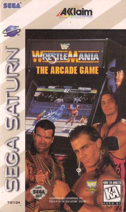 WWF WrestleMania El juego arcade (Sega Saturn)