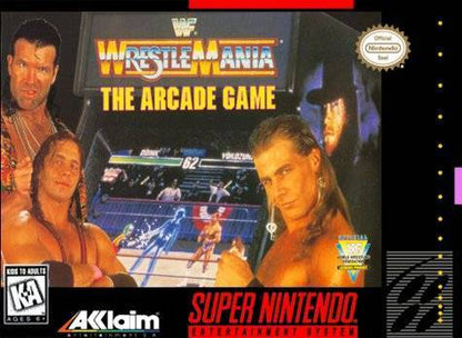 J2Games.com | WWF Wrestlemania Arcade Game (Super Nintendo) (Pre-Played - Game Only).