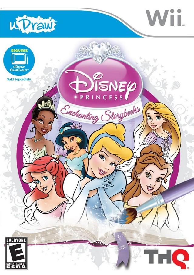 J2Games.com | uDraw: Disney Princess: Enchanting Storybooks (Wii) (Pre-Played - CIB - Good).