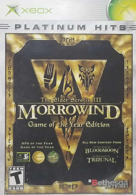 The Elder Scrolls III: Morrowind Game Of The Year Edition Bundle [Game + Strategy Guide] (Platinum Hits) (Xbox)