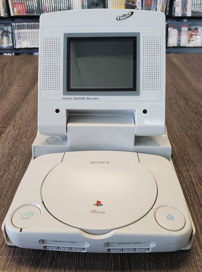 PSOne with Intec LCD Screen (Playstation)