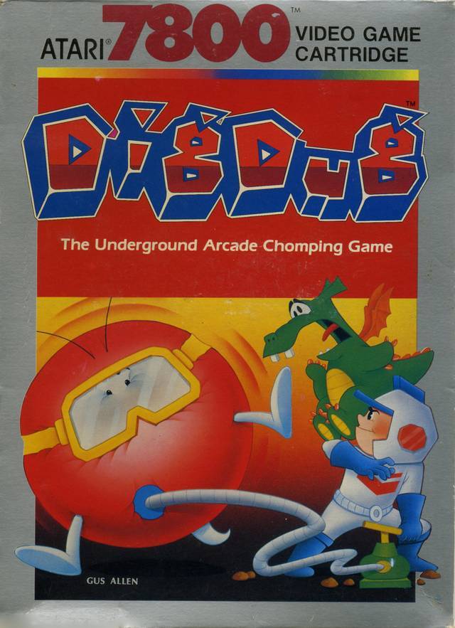 J2Games.com | Dig Dug (Atari 7800) (Pre-Played - Game Only).