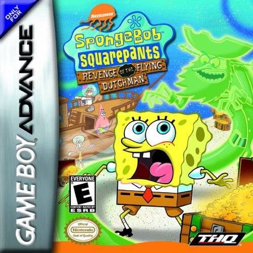 J2Games.com | SpongeBob SquarePants Revenge of the Flying Dutchman (Gameboy Advance) (Pre-Played - Game Only).