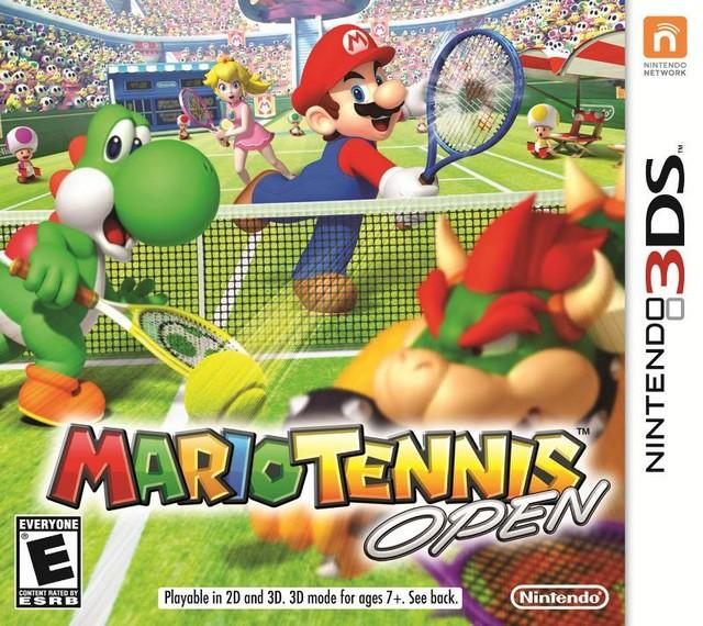 J2Games.com | Mario Tennis Open (Nintendo 3DS) (Pre Played - CIB - Good).