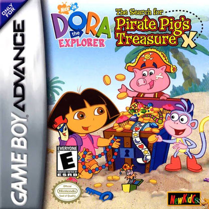 J2Games.com | Dora the Explorer: The Hunt for Pirate Pig's Treasure (Gameboy Advance) (Pre-Played - Game Only).