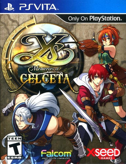 J2Games.com | Y's Memories of Celceta (PSVita) (Pre-Played - CIB - Very Good).